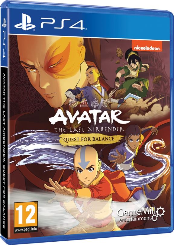 Hra na konzoli Avatar: The Last Airbender - Quest for Balance - PS4