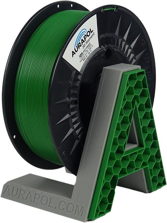 Filament AURAPOL PLA 3D Filament Listová zelená 1 kg 1,75 mm AURAPOL