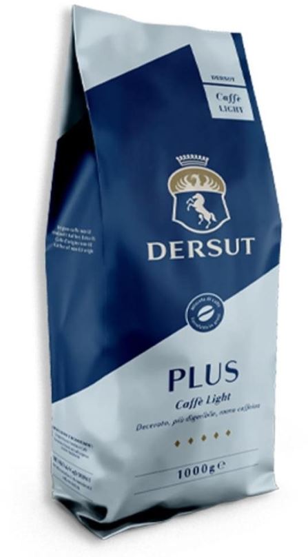 Káva Dersut Zrnková káva Plus Light pro lehčí trávení 1 kg