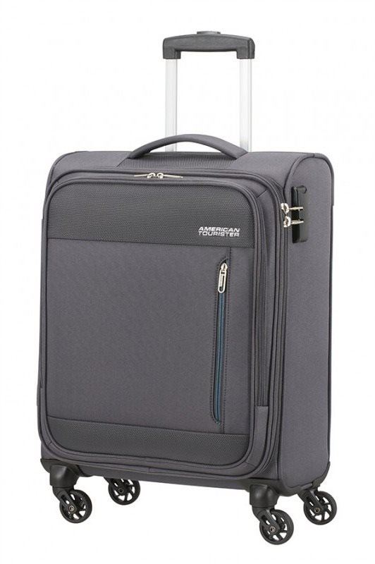 Cestovní kufr American Tourister Heat Wave Spinner 55/20 Grey