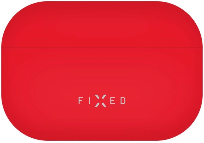 Pouzdro na sluchátka FIXED Silky pro Apple AirPods Pro 2/Pro 2 (USB-C) červené