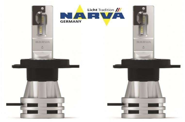 LED autožárovka NARVA LED H4 12/24V Range Performance 2ks