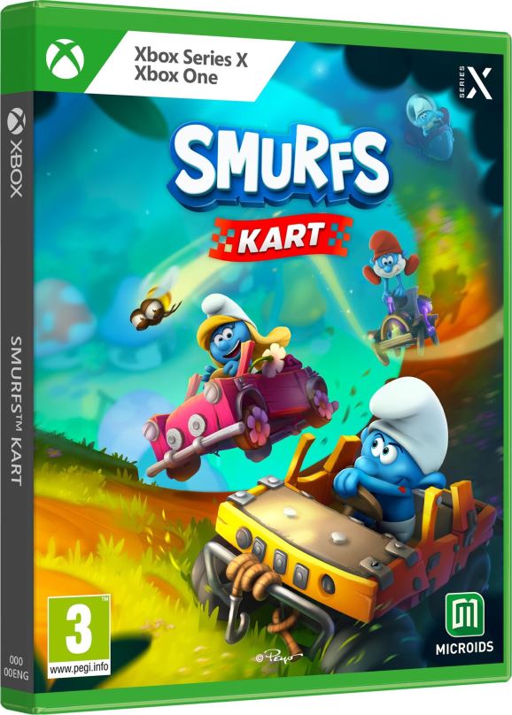 Hra na konzoli Smurfs Kart - Xbox