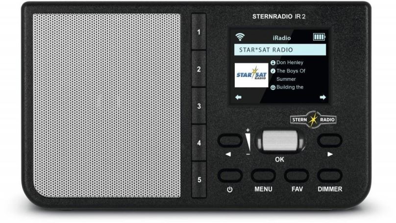 Rádio TechniSat STERNRADIO IR 2 černá