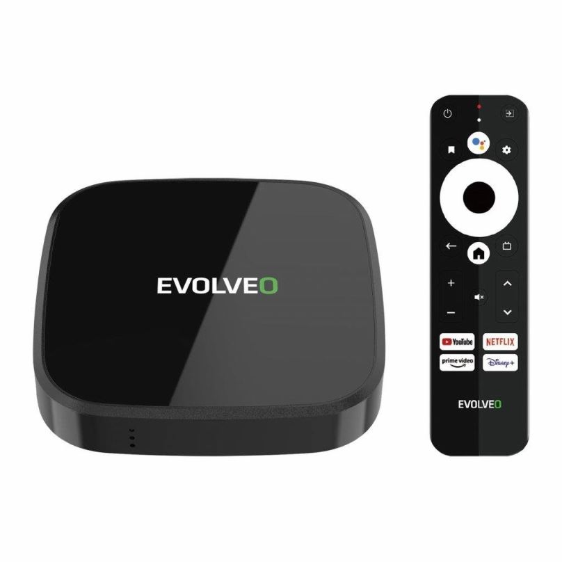 Multimediální centrum EVOLVEO MultiMedia Box A4, 4k Ultra HD, 32 GB, Android 11