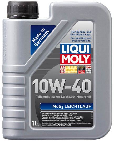 Motorový olej Liqui Moly Motorový olej MoS2 Leichtlauf 10W-40, 1 l