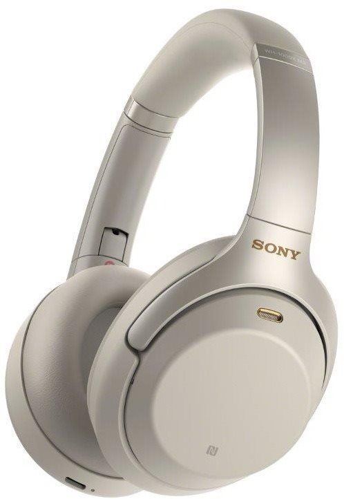 Bezdrátová sluchátka Sony Hi-Res WH-1000XM3, platinově stříbrná, model 2018