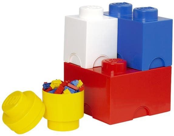Úložný box LEGO Úložné boxy - Multipack 4 ks