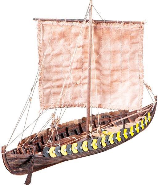 Model lodě Dušek Vikingská loď Gokstad 1:72 kit