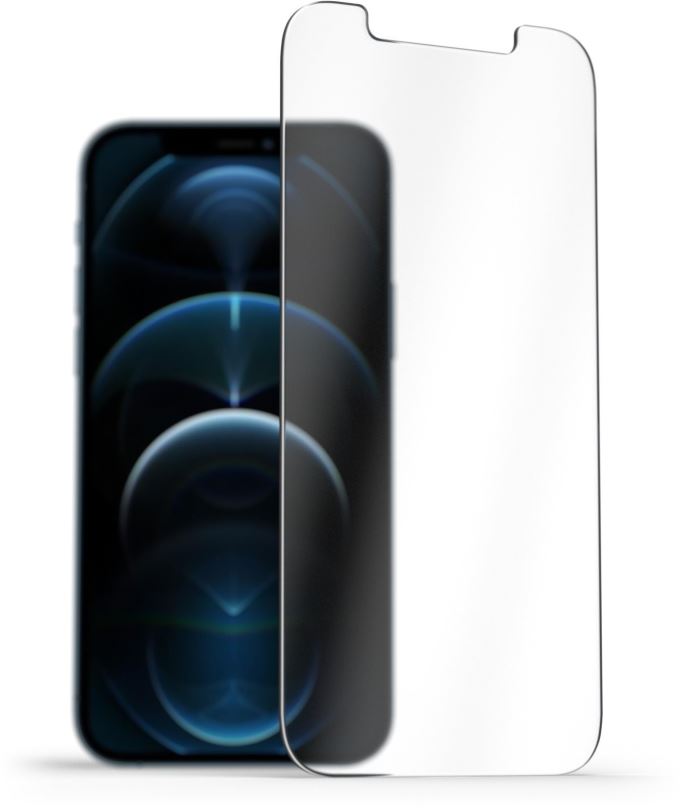 Ochranné sklo AlzaGuard 2.5D Case Friendly Glass Protector pro iPhone 12 / 12 Pro