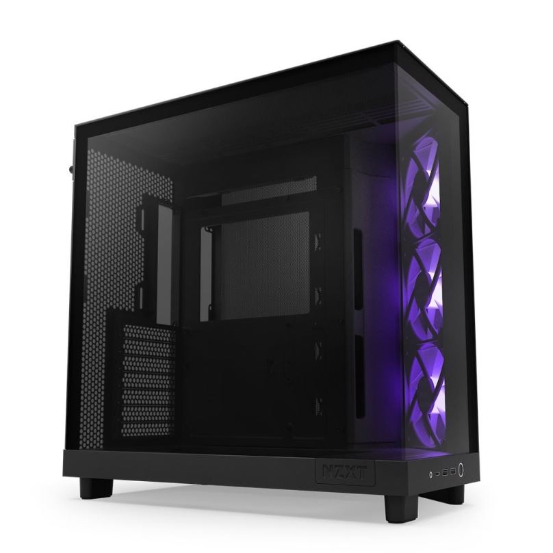 Počítačová skříň NZXT H6 Flow RGB Black