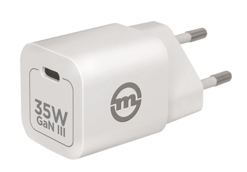 Nabíječka do sítě Mobile Origin 35W GaN III Super Charger Single USB-C White