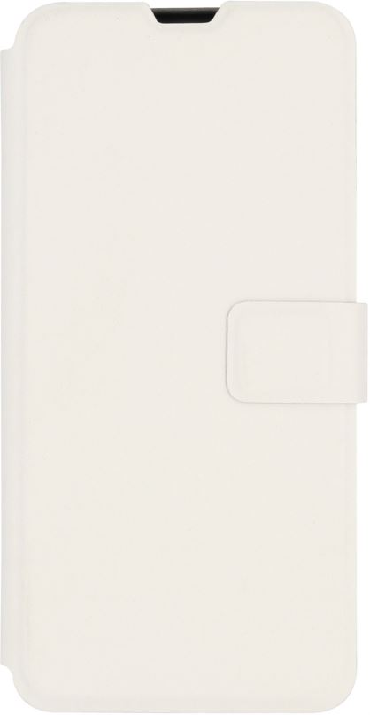 Pouzdro na mobil iWill Book PU Leather Case pro Huawei P40 Lite E White