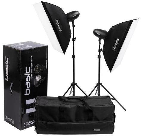 Foto světlo Terronic BASIC 300RF Softbox kit