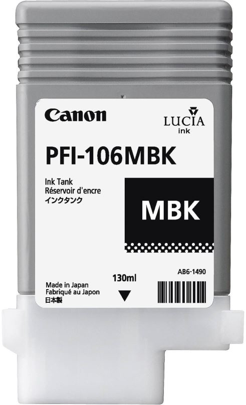 Cartridge Canon PFI-106MBK matná černá