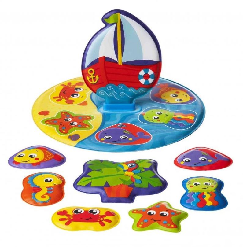 Hračka do vody Playgro - Plovoucí puzzle do vany