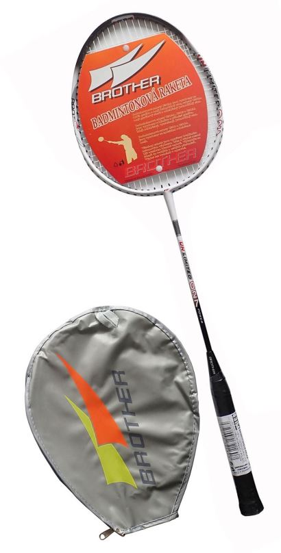 Badmintonová raketa BROTHER G315A ALU s pouzdrem