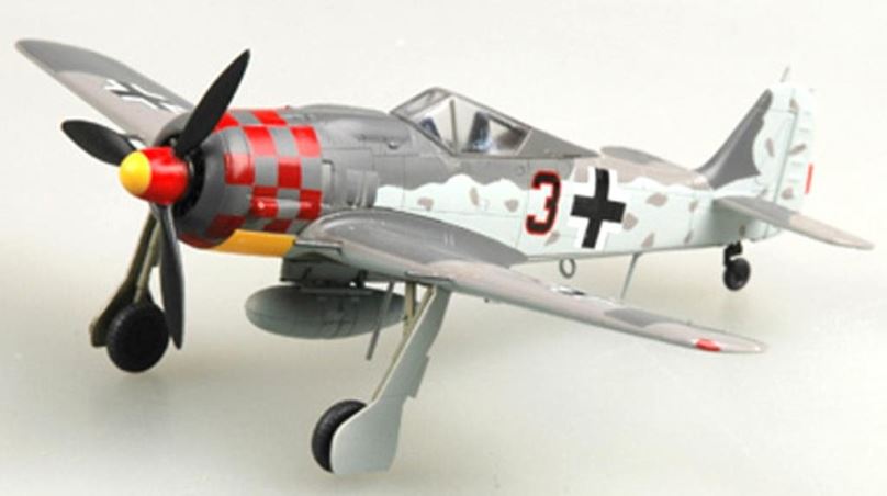 Model letadla Easy Model - Focke Wulf Fw-190A-6, 2./JG 1, 1943, 1/72