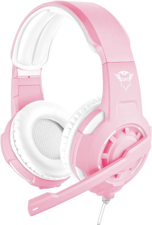 Herní sluchátka Trust GXT 310P Radius Pink