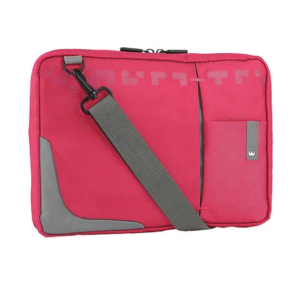 Taška na tablet 10,2", růžová z nylonu, NT008 typ Crown