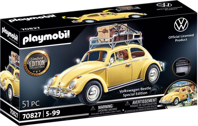 Stavebnice Playmobil 70827 Volkswagen Brouk - Speciální edice