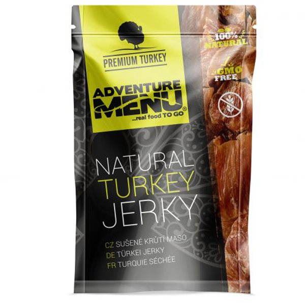 Sušené maso Adventure Menu - Natural Turkey Jerky 100g