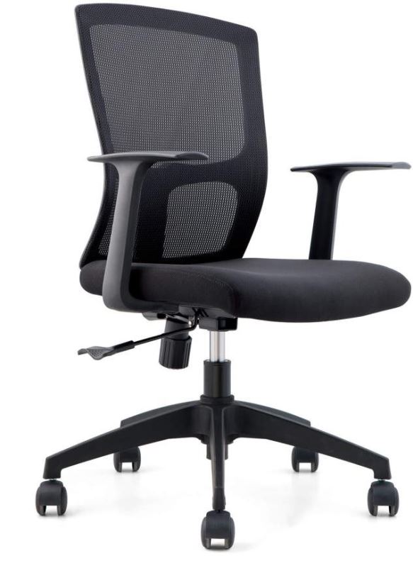 Kancelářská židle DALENOR Siena, černá - 2 židle v balení