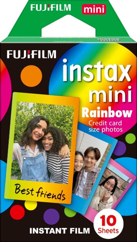 Fotopapír Fujifilm instax mini Rainbow WW1
