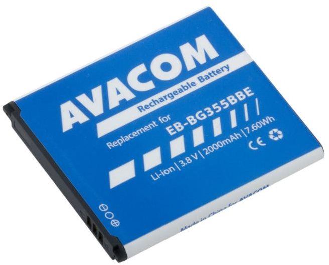 Baterie pro mobilní telefon AVACOM pro Samsung Core 2 Li-Ion 3,8V 2000mAh, (náhrada EB-BG355BBE)