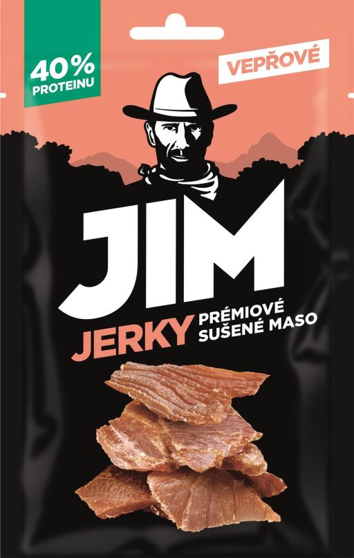Sušené maso Jim Jerky vepřové 23 g
