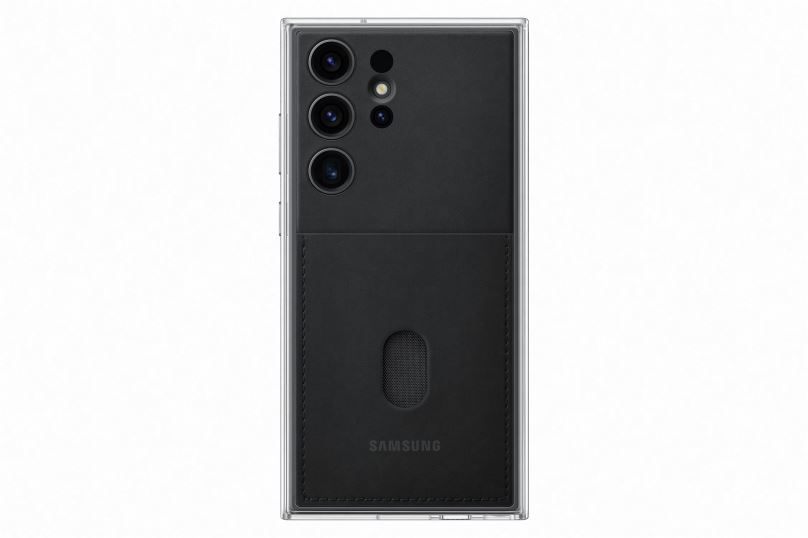Kryt na mobil Samsung Galaxy S23 Ultra Ochranný kryt Frame černý