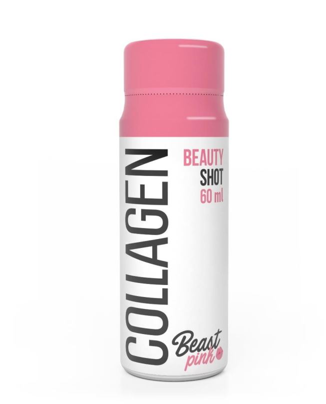 Kloubní výživa BeastPink Collagen Beauty Shot 60ml, lesní ovoce