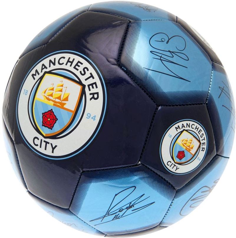 Fotbalový míč Fan-shop Manchester City 26 Panel Signature