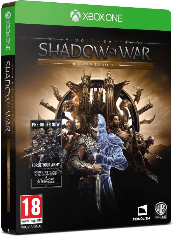 Hra na konzoli Middle-earth: Shadow of War Gold Edition - Xbox One