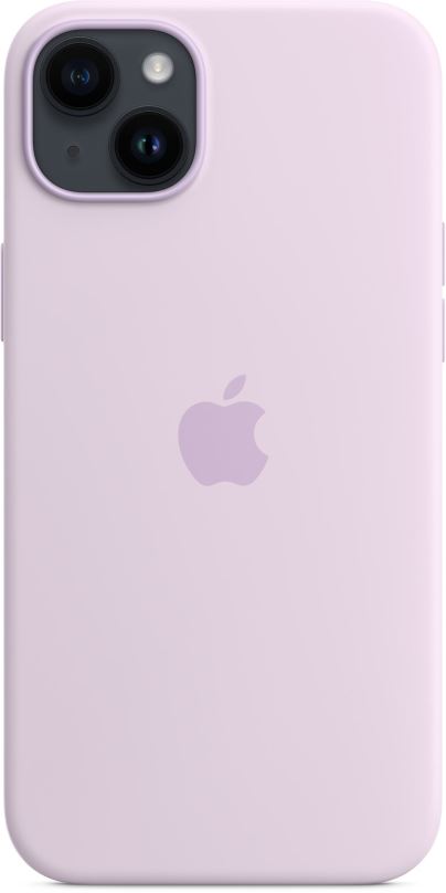 Kryt na mobil Apple iPhone 14 Plus Silikonový kryt s MagSafe šeříkově modrý