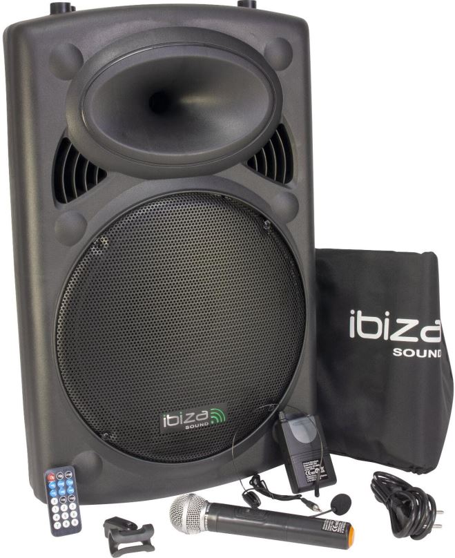 Reproduktory Ibiza Sound PORT15VHF-BT