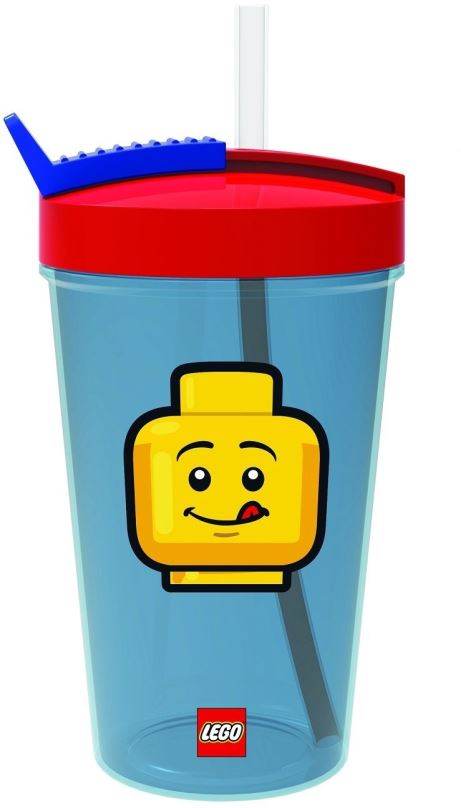 Láhev na pití LEGO Iconic Classic červeno-modrá