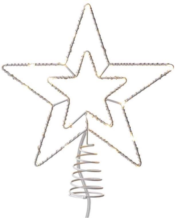 Vánoční osvětlení EMOS Standard LED spojovací vánoční hvězda, 28,5 cm, venkovní i vnitřní, teplá bílá