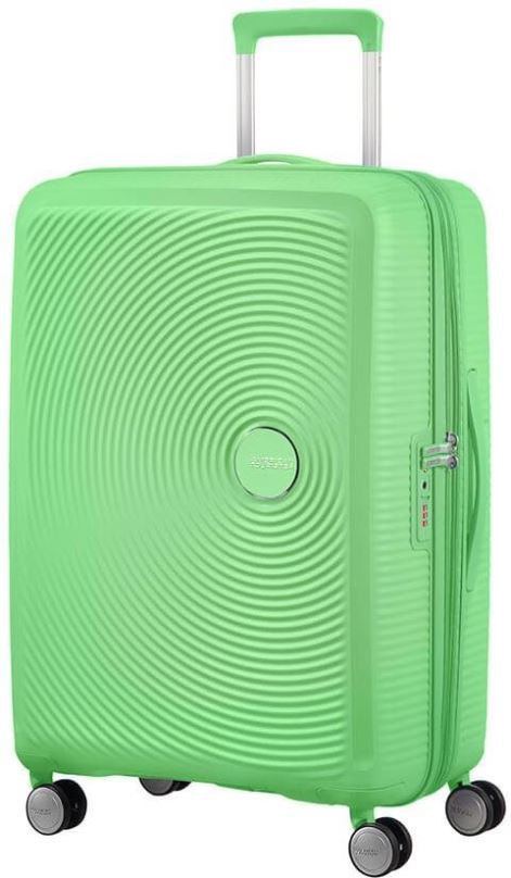 Cestovní kufr American Tourister Soundbox Spinner 67 EXP TSA Jade green