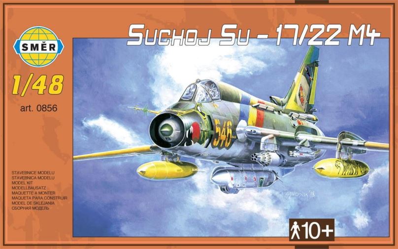 Model letadla Směr Model Kit 0856 letadlo – Suchoj Su-17/22 M4