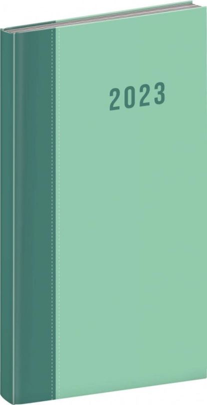 Diář Kapesní diář Cambio 2023 zelený