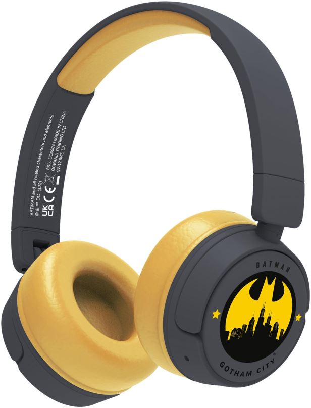Bezdrátová sluchátka OTL Batman Gotham City Kids