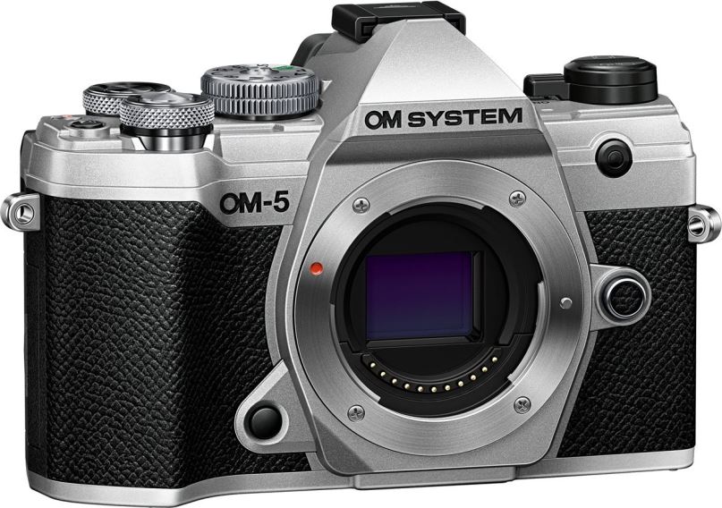 Digitální fotoaparát OM SYSTEM OM-5 tělo stříbrné