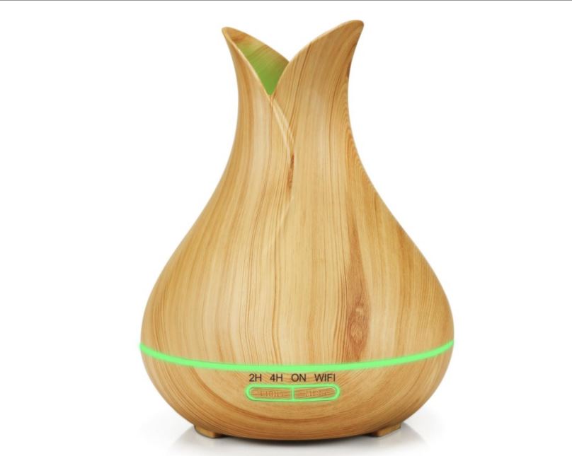 Aroma difuzér BOT Smart aroma difuzér B5 - světle hnědé dřevo 400 ml