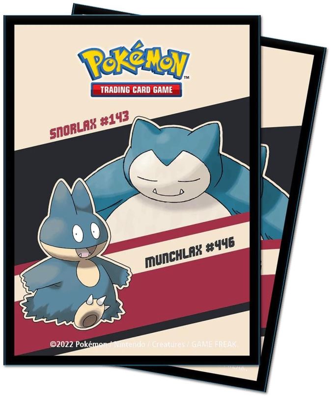 Sběratelské album Pokémon UP: GS Snorlax Munchlax - Deck Protector obaly na karty 65ks