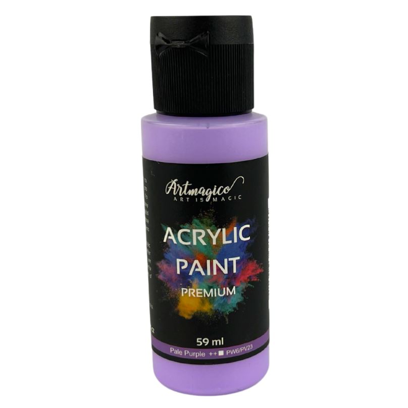 Artmagico - akrylové barvy Premium 59 ml Barva: Pale purple