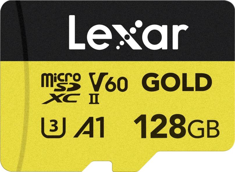 Paměťová karta Lexar microSDXC GOLD 128GB