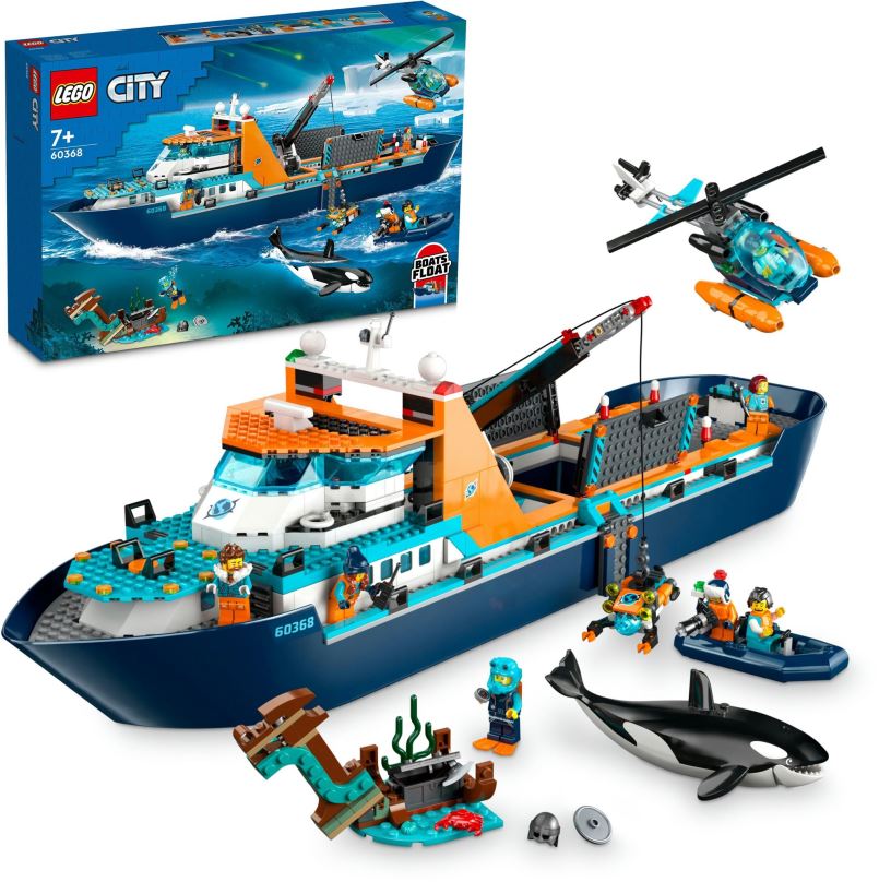 LEGO stavebnice LEGO® City 60368 Arktická průzkumná loď