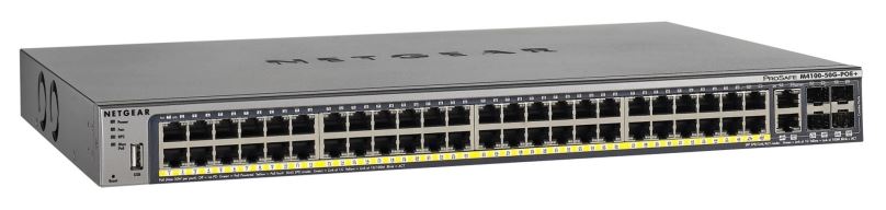 NETGEAR M4100 48xGb PoE+, 4x SFP switch,GSM7248P