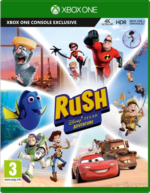 Hra na konzoli Rush: A Disney Pixar Adventure - Xbox One